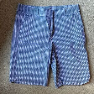 Ann Taylor Blue Patterned Women Shorts